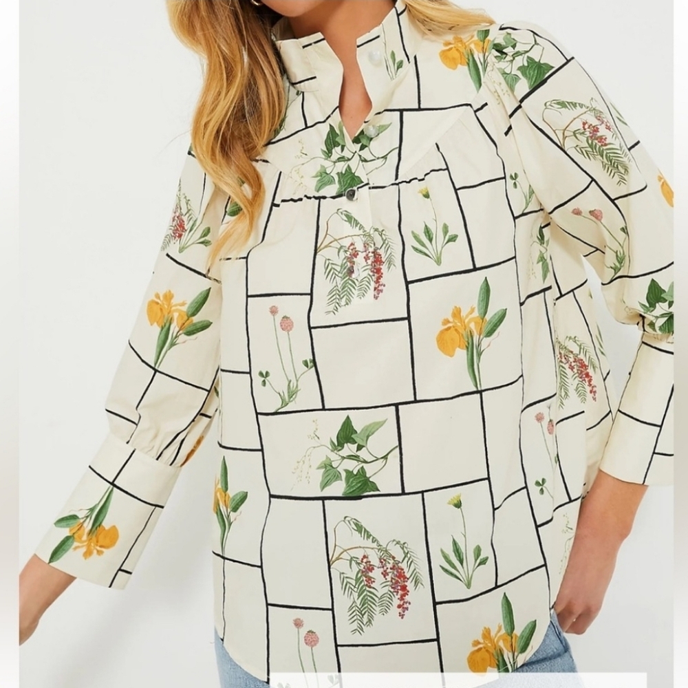 TUCKERNUCK Fresher Buds Corrigan Blouse